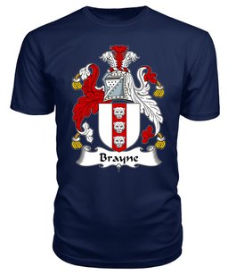 ScotsTee Brayne Coat Of Arms Family Crest British Fleet T Shirt