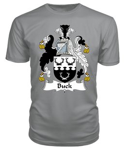 ScotsTee Buck Coat Of Arms Family Crest British Fleet T Shirt