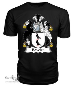 ScotsTee Bowler Coat Of Arms Family Crest British Fleet T Shirt