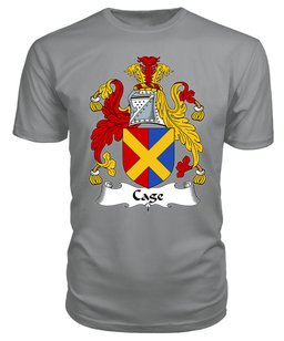 ScotsTee Cage Coat Of Arms Family Crest British Fleet T Shirt