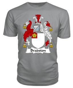ScotsTee Bradston Coat Of Arms Family Crest British Fleet T Shirt