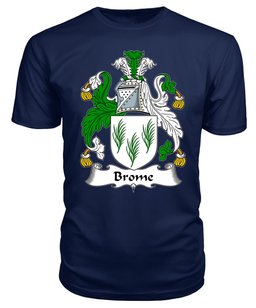 ScotsTee Brome Coat Of Arms Family Crest British Fleet T Shirt