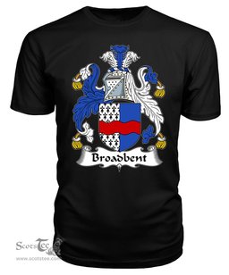 ScotsTee Broadbent Coat Of Arms Family Crest British Fleet T Shirt