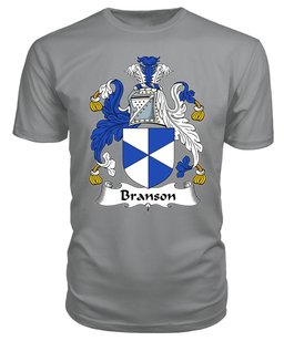 ScotsTee Branson Coat Of Arms Family Crest British Fleet T Shirt