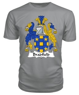 ScotsTee Bradfield Coat Of Arms Family Crest British Fleet T Shirt