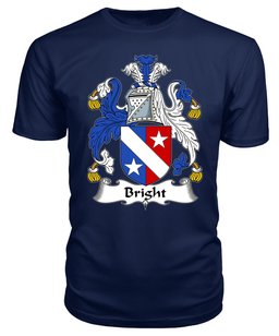 ScotsTee Bright Coat Of Arms Family Crest British Fleet T Shirt