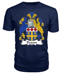 ScotsTee Deacon Coat Of Arms Family Crest British Fleet T Shirt