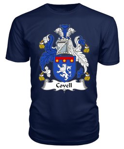 ScotsTee Covell Coat Of Arms Family Crest British Fleet T Shirt
