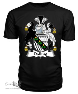 ScotsTee Dalling Coat Of Arms Family Crest British Fleet T Shirt