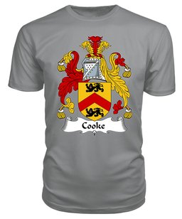 ScotsTee Cook (e) Coat Of Arms Family Crest British Fleet T Shirt