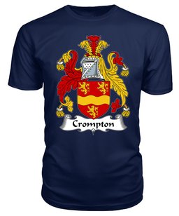 ScotsTee Crompton Coat Of Arms Family Crest British Fleet T Shirt