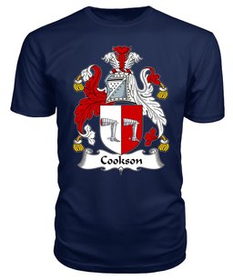 ScotsTee Cookson Coat Of Arms Family Crest British Fleet T Shirt