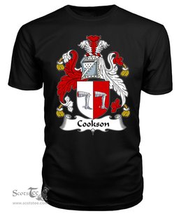 ScotsTee Cookson Coat Of Arms Family Crest British Fleet T Shirt