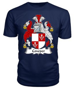 ScotsTee Cowper Coat Of Arms Family Crest British Fleet T Shirt