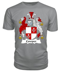 ScotsTee Cowper Coat Of Arms Family Crest British Fleet T Shirt