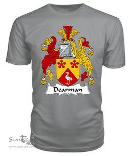 ScotsTee Dearman Coat Of Arms Family Crest British Fleet T Shirt