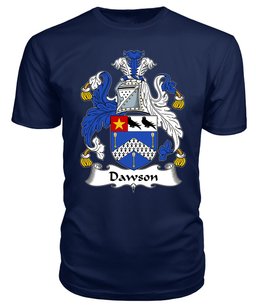 ScotsTee Dawson Coat Of Arms Family Crest British Fleet T Shirt