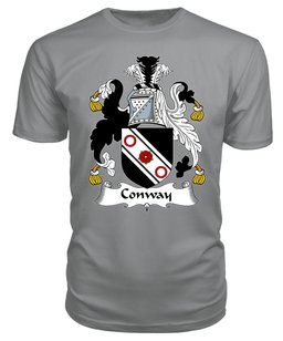ScotsTee Conway Coat Of Arms Family Crest British Fleet T Shirt