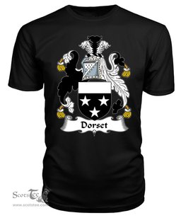 ScotsTee Dorset Coat Of Arms Family Crest British Fleet T Shirt
