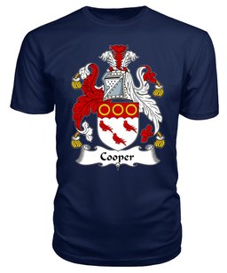ScotsTee Cooper Coat Of Arms Family Crest British Fleet T Shirt