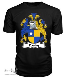 ScotsTee Dandy Coat Of Arms Family Crest British Fleet T Shirt