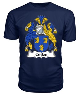 ScotsTee Cutlas Coat Of Arms Family Crest British Fleet T Shirt