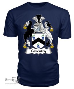 ScotsTee Coventry Coat Of Arms Family Crest British Fleet T Shirt