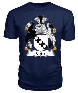 ScotsTee Cutts Coat Of Arms Family Crest British Fleet T Shirt