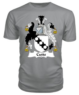 ScotsTee Cutts Coat Of Arms Family Crest British Fleet T Shirt