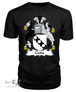 ScotsTee Cutts Coat Of Arms Family Crest British Fleet T Shirt