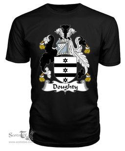 ScotsTee Doughty Coat Of Arms Family Crest British Fleet T Shirt