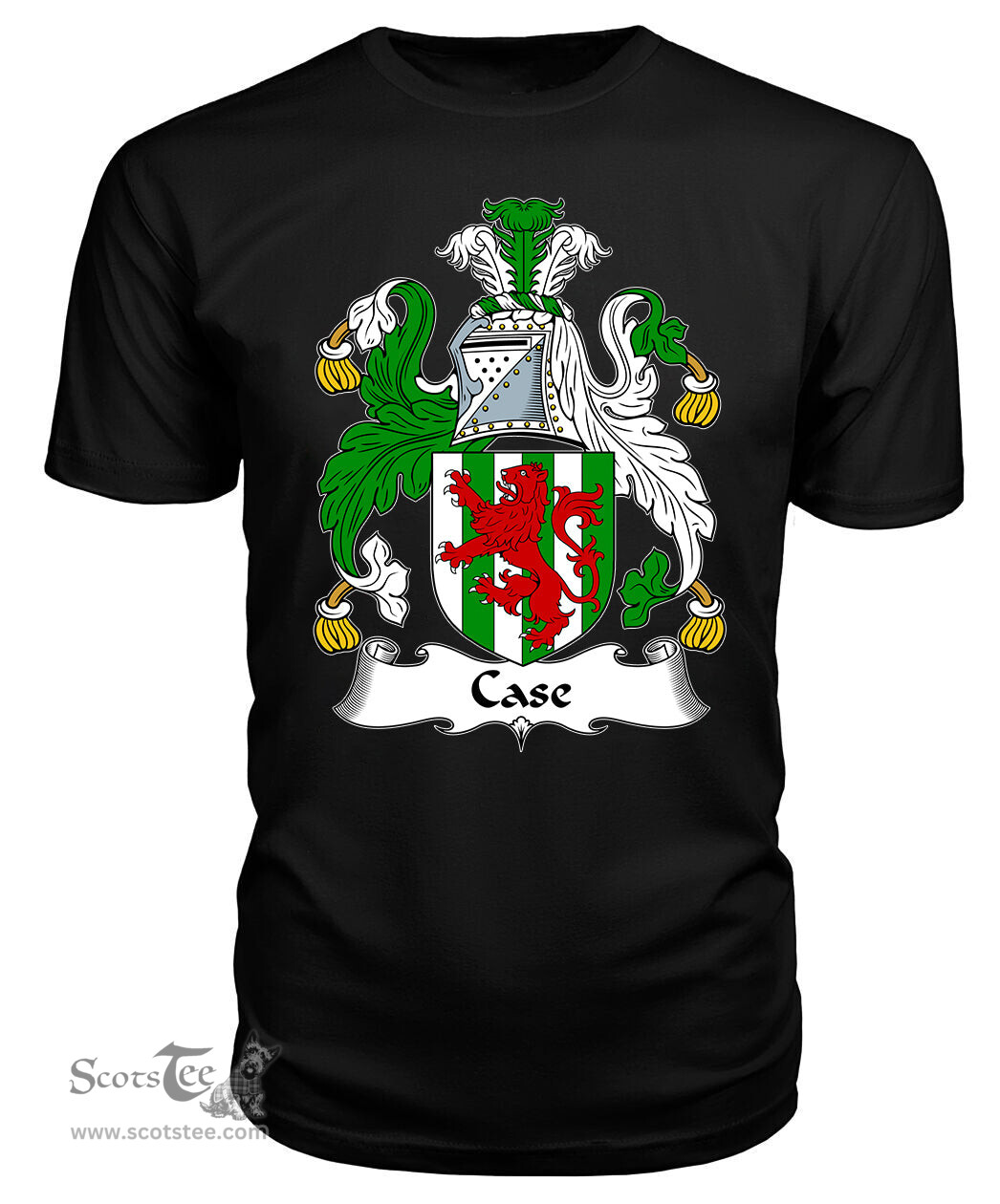 ScotsTee Case Coat Of Arms Family Crest British Fleet T Shirt