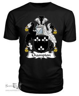 ScotsTee Champion Coat Of Arms Family Crest British Fleet T Shirt