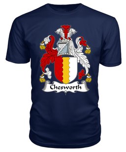 ScotsTee Chesworth Coat Of Arms Family Crest British Fleet T Shirt