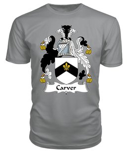 ScotsTee Carver Coat Of Arms Family Crest British Fleet T Shirt