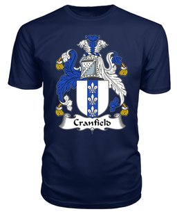 ScotsTee Cranfield Coat Of Arms Family Crest British Fleet T Shirt