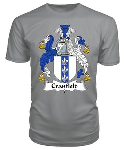ScotsTee Cranfield Coat Of Arms Family Crest British Fleet T Shirt