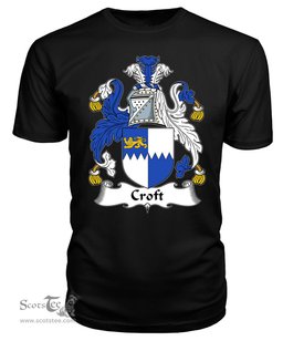 ScotsTee Croft Coat Of Arms Family Crest British Fleet T Shirt