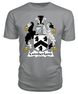 ScotsTee Cumberland Coat Of Arms Family Crest British Fleet T Shirt