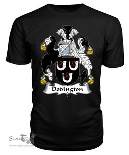 ScotsTee Dodington Coat Of Arms Family Crest British Fleet T Shirt