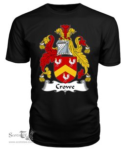 ScotsTee Crow (e) Coat Of Arms Family Crest British Fleet T Shirt