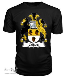 ScotsTee Collard Coat Of Arms Family Crest British Fleet T Shirt