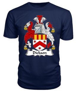 ScotsTee Dickson Coat Of Arms Family Crest British Fleet T Shirt