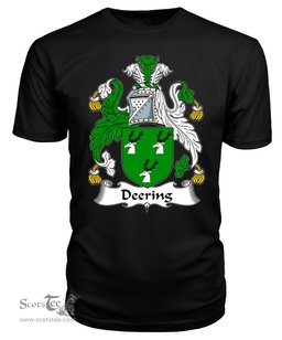 ScotsTee Deering Coat Of Arms Family Crest British Fleet T Shirt