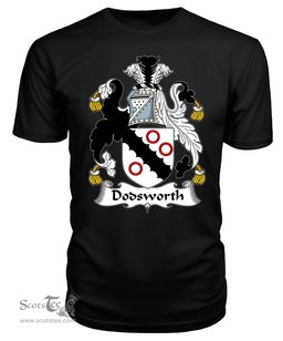 ScotsTee Dodsworth Coat Of Arms Family Crest British Fleet T Shirt