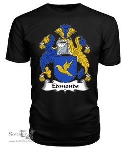 ScotsTee Edmonds Coat Of Arms Family Crest British Fleet T Shirt