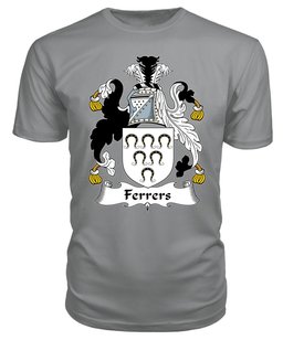 ScotsTee Ferrers Coat Of Arms Family Crest British Fleet T Shirt