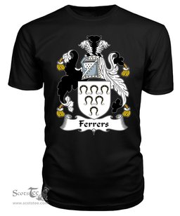 ScotsTee Ferrers Coat Of Arms Family Crest British Fleet T Shirt