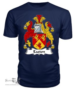 ScotsTee Easton Coat Of Arms Family Crest British Fleet T Shirt