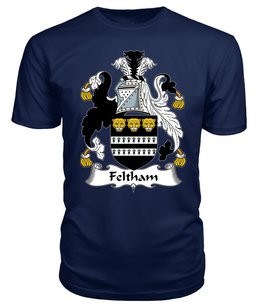 ScotsTee Feltham Coat Of Arms Family Crest British Fleet T Shirt